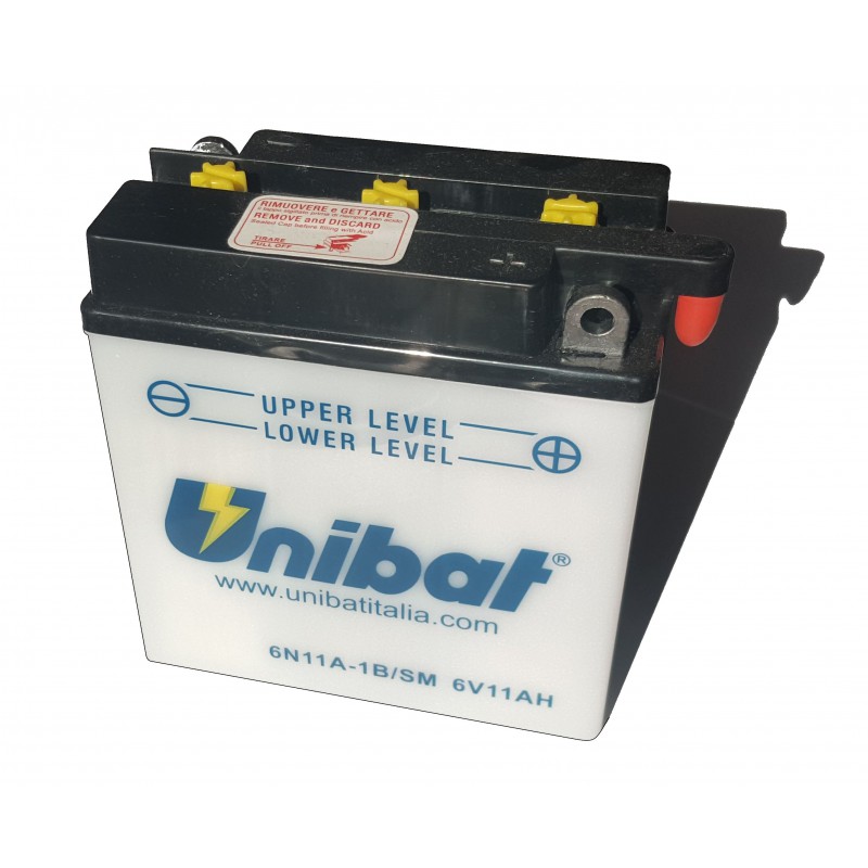 Akumulator Unibat 6N11A-1B 11Ah 80A 6V