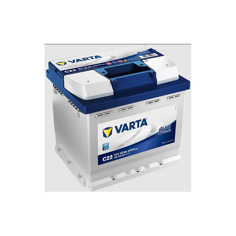 Akumulator VARTA 52Ah 470A 12V P+ C22