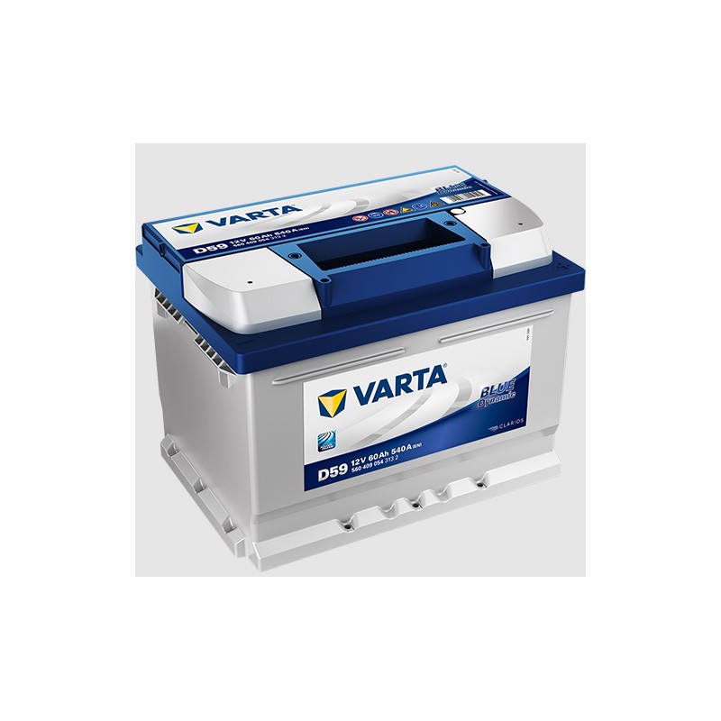 Akumulator VARTA 60Ah 540A 12V P+ D59