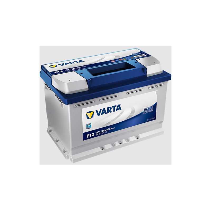 Akumulator VARTA 74Ah 680A 12V L+ E12