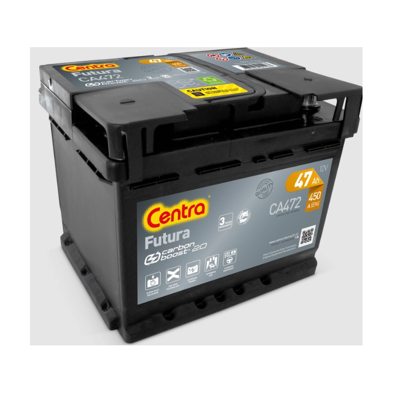 CENTRA FUTURA 47Ah 450A 12V P+ CA472