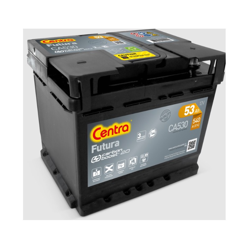 CENTRA FUTURA 53Ah 540A 12V P+ CA530