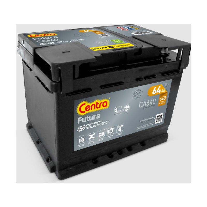 CENTRA FUTURA 64Ah 640A 12V P+ CA640