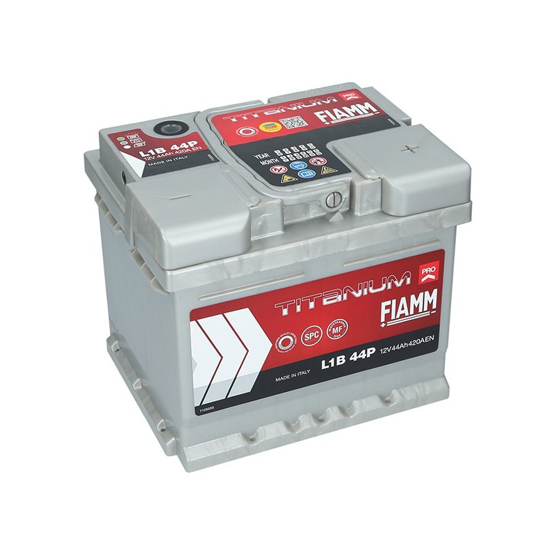 FIAMM TITANIUM PRO 44Ah 420A 12V P+ L1B 44P