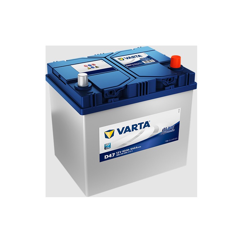 Akumulator VARTA 60Ah 540A 12V P+ D47