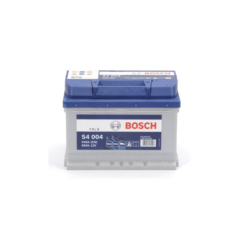 Akumulator BOSCH 60Ah 540A 12V P+ S4004