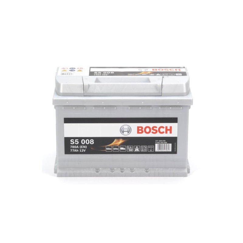 Akumulator BOSCH 77Ah 780A 12V P+ S5008