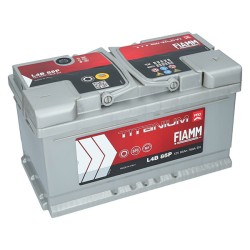 FIAMM TITANIUM PRO 85Ah 760A 12V P+ L4B 85P