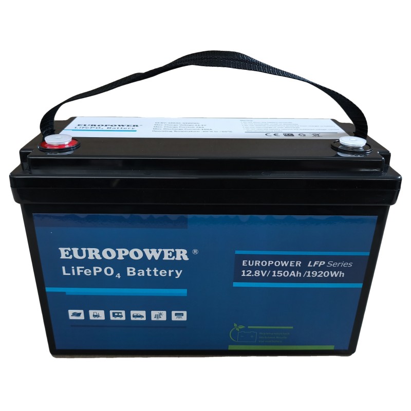 Akumulator Europower LFP 150Ah /1920Wh 12V LiFePO4 Akumulator Europower LFP 150Ah /1920Wh 12V LiFePO4