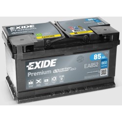 Akumulator EXIDE 85Ah 800A 12V P+ EA852