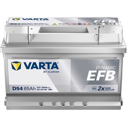 Akumulator EFB VARTA 65Ah 650A 12V P+ D54