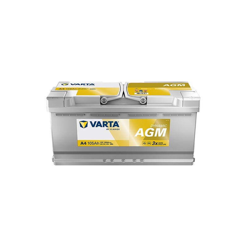 Akumulator AGM VARTA 105Ah 950A 12V P+ H15/A4