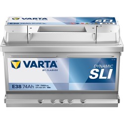 Akumulator VARTA 74Ah 750A 12V P+ E38