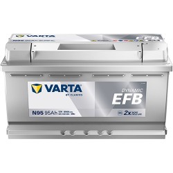 Akumulator EFB VARTA 95Ah 850A 12V P+ N95