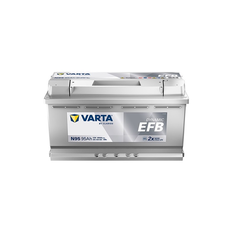 Akumulator EFB VARTA 95Ah 850A 12V P+ N95