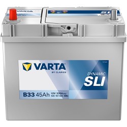 Akumulator VARTA 45Ah 330A 12V L+ B33