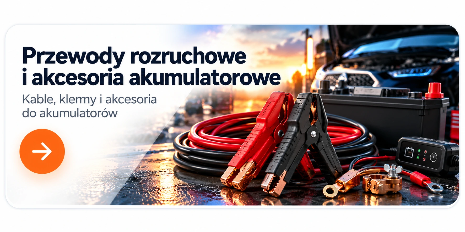 Przewody rozruchowe i akcesoria akumulatorowe